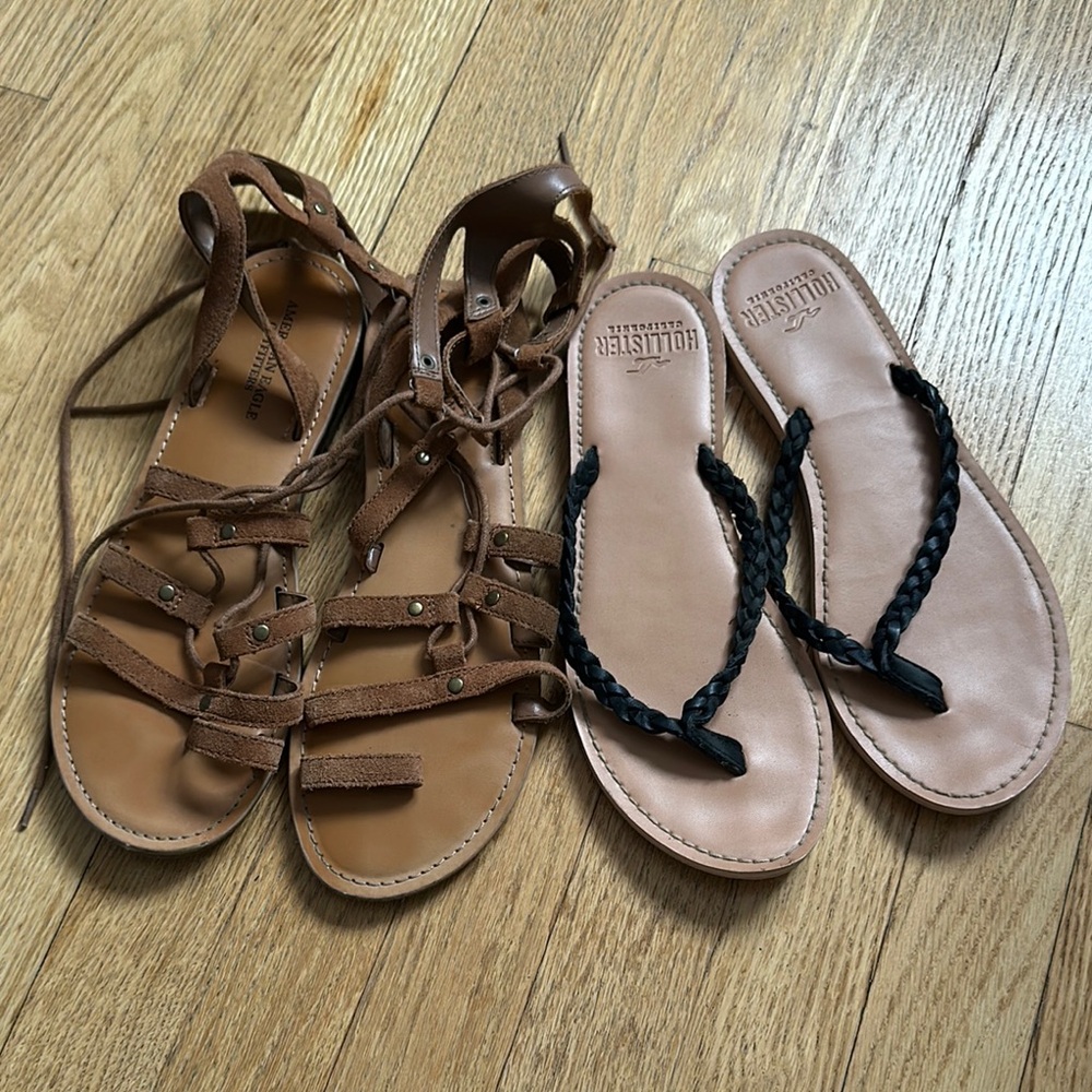 Hollister and American Eagle Women’s Sandals
